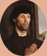 GOES, Hugo van der Portrait of a Man oil painting reproduction